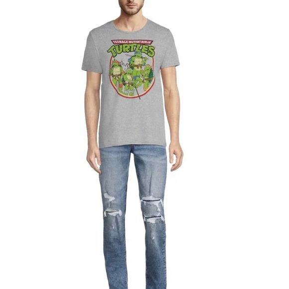 NEW Nickelodeon Men’s Size Medium Teenage Mutant Ninja Turtles Graphic Tee - Picture 2 of 7